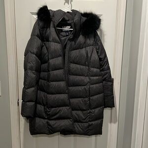 Almost new lands end coat size XL